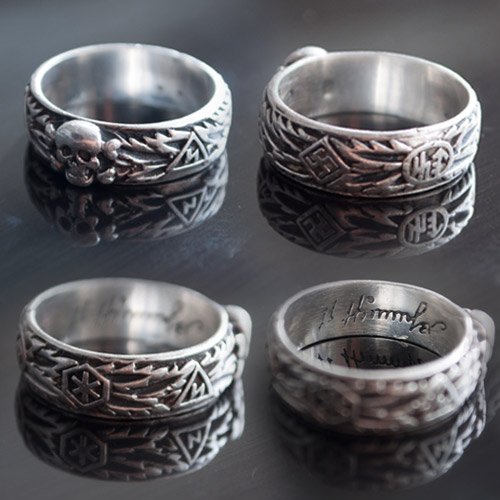 SS Totenkopf Ring Ehrenring Replica SS Honour Ring Size USA